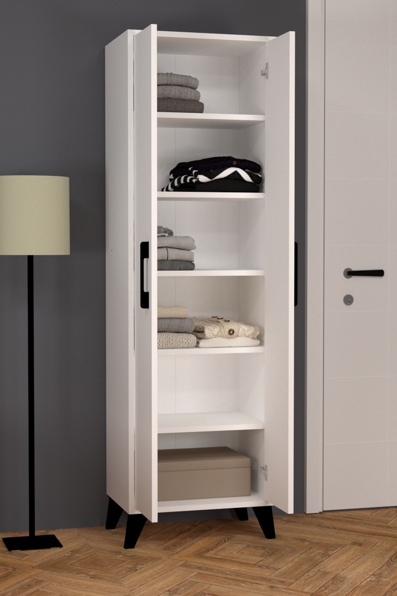 Osaka Çok Amaçlı İki Kapaklı Dolap - Görsel 2