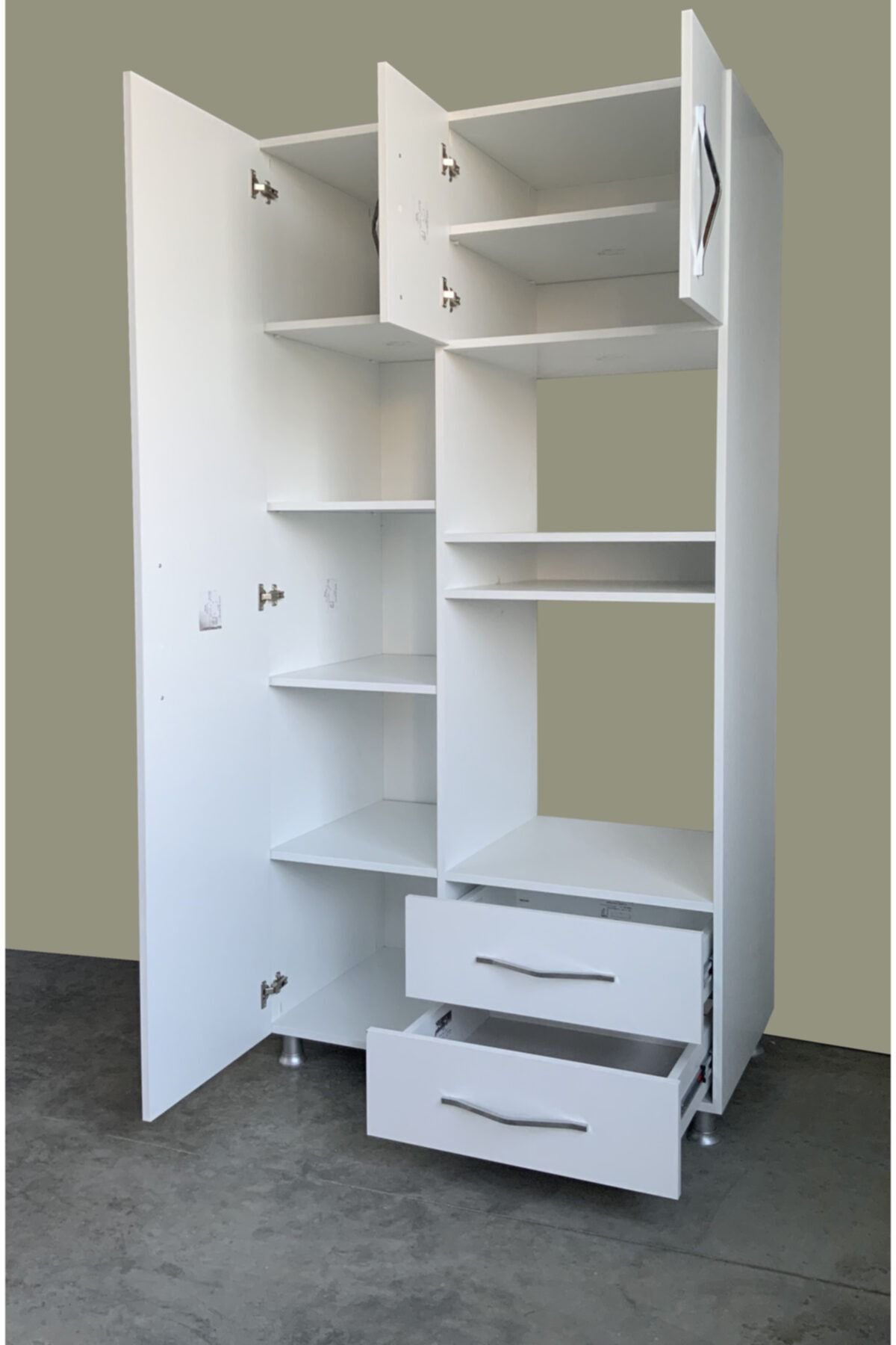 Ankastre Fırın Mikrodalga Dolabı % 100 Mdf - Görsel 6