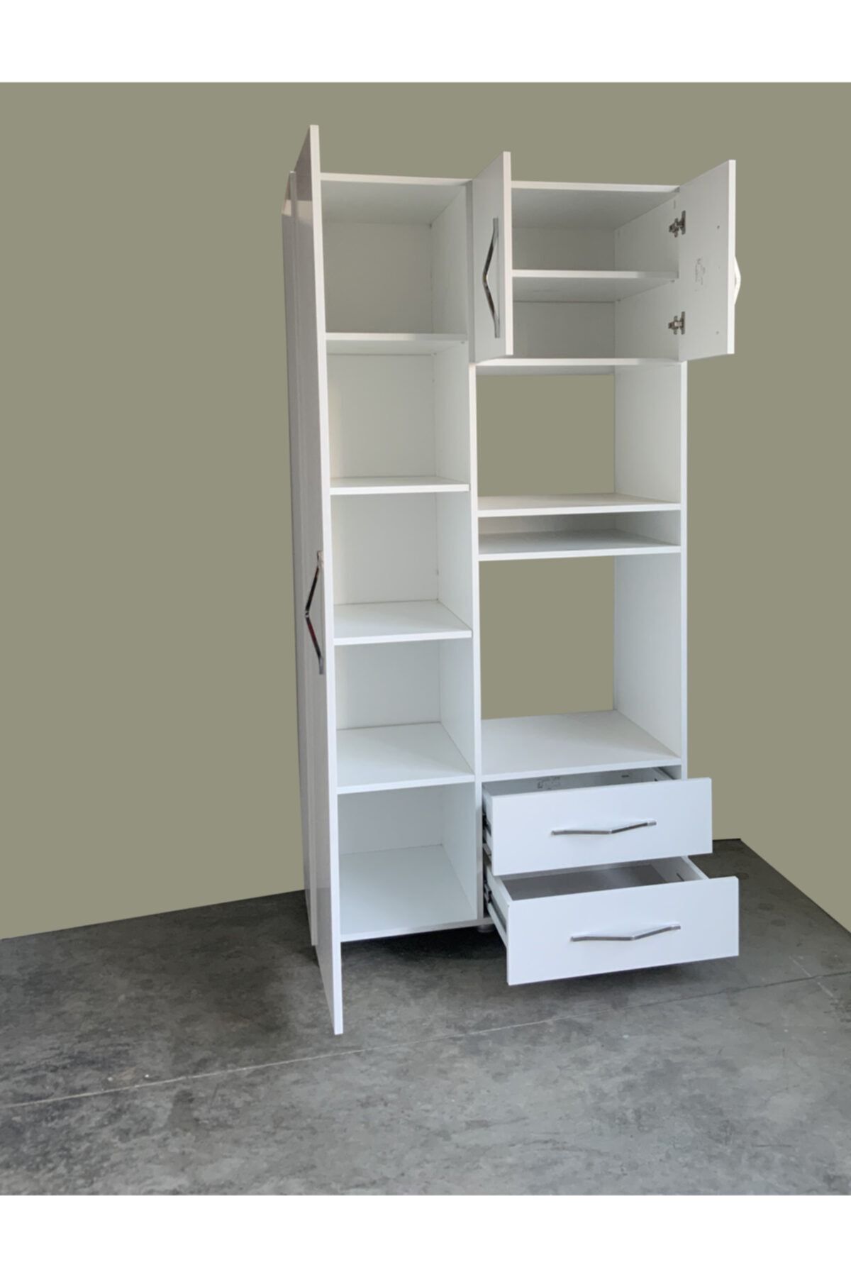 Ankastre Fırın Mikrodalga Dolabı % 100 Mdf - Görsel 7