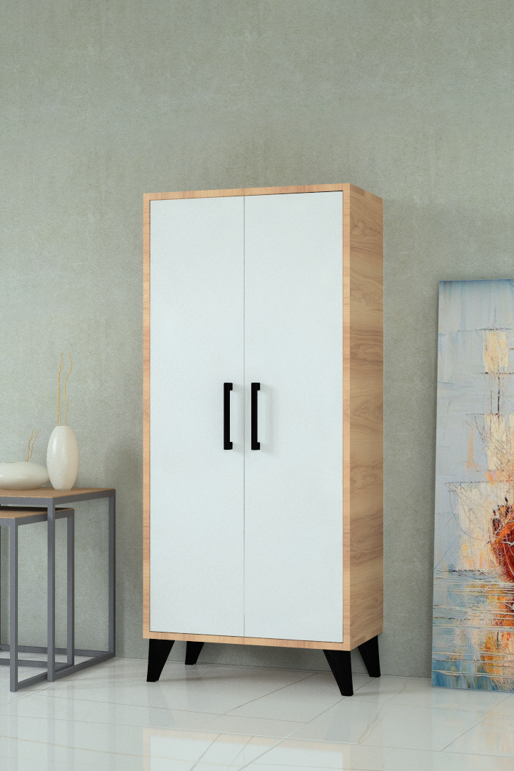 Çok Amaçlı Kiler Dolabı (Hazar-Beyaz)