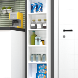 Lila Çok Amaçlı Mutfak Dolabı