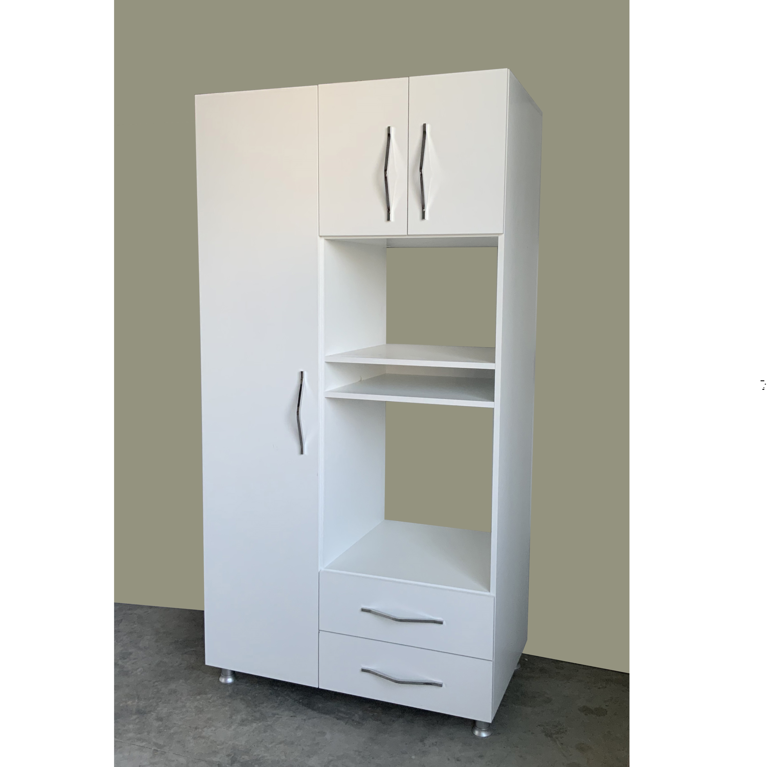 Ankastre Fırın Mikrodalga Dolabı % 100 Mdf - Görsel 2