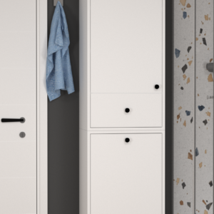 Umay Sepetli Modern Banyo Dolabı