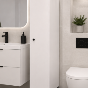 Tire Banyo Dolabı İnce Kullanışlı Boy Dolap