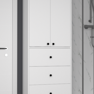 Güneş 3 Çekmeceli 2 Kapaklı Banyo Dolabı