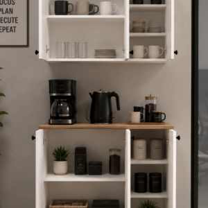 Öykü 90 cm 18mm Mdf Tezgahlı Mutfak Dolabı Hazır Mutfak Ünitesi
